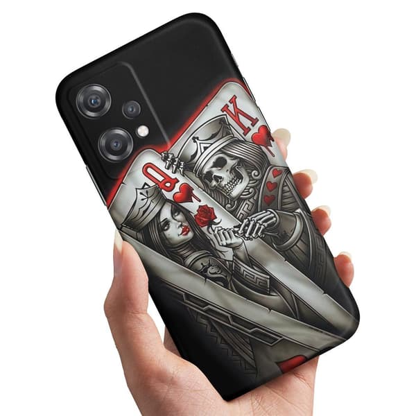 OnePlus Nord CE 2 Lite 5G - Kuoret/Suojakuori King Queen Korttipakka