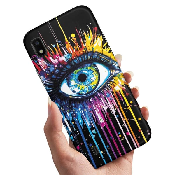 Samsung Galaxy A10 - Deksel/Mobildeksel Rennende Øye