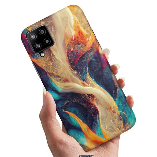 Samsung Galaxy A12 - Cover/Mobilcover Abstrakt Mønster