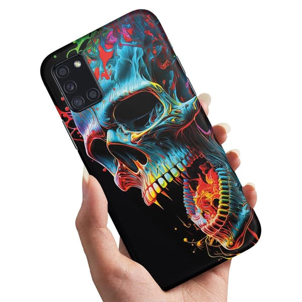 Samsung Galaxy A31 - Cover/Mobilcover Skull