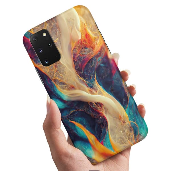 Samsung Galaxy A41 - Kuoret/Suojakuori Abstrakti Kuvio