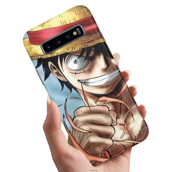 Samsung Galaxy S10 Plus - Cover/Mobilcover Anime One Piece