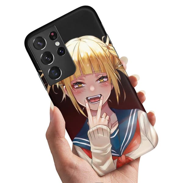Samsung Galaxy S22 Ultra - Cover/Mobilcover Anime Himiko Toga