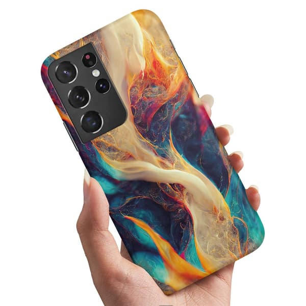 Samsung Galaxy S22 Ultra - Kuoret/Suojakuori Abstrakti Kuvio