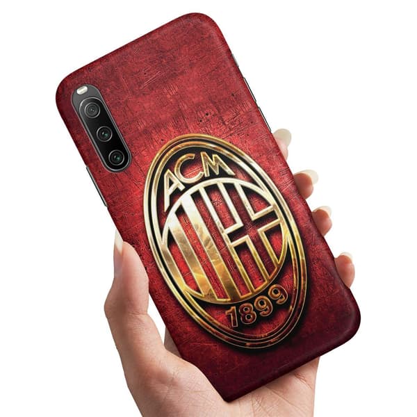 Sony Xperia 10 IV - Deksel/Mobildeksel A.C Milan