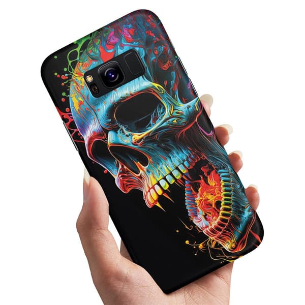 Samsung Galaxy S8 - Skal/Mobilskal Skull