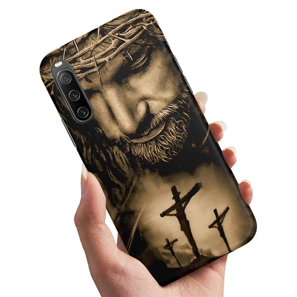 Sony Xperia 10 IV - Deksel/Mobildeksel Jesus