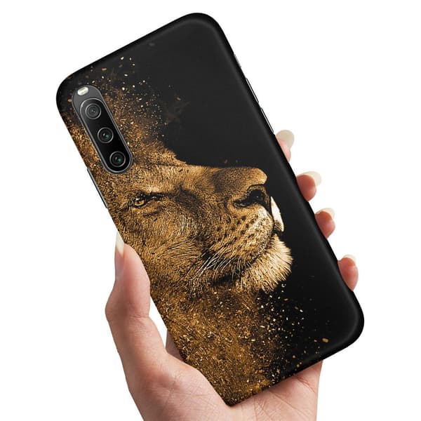 Sony Xperia 10 IV - Deksel/Mobildeksel Lion