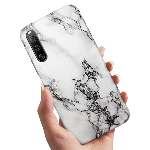 Sony Xperia 10 IV - Kuoret/Suojakuori Marmori