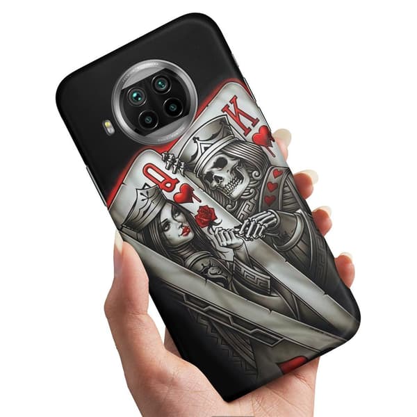 Xiaomi Mi 10T Lite - Deksel/Mobildeksel King Queen Kortstokk