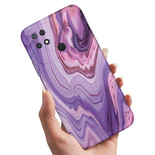 Xiaomi Redmi 10C - Kuoret/Suojakuori Marmori