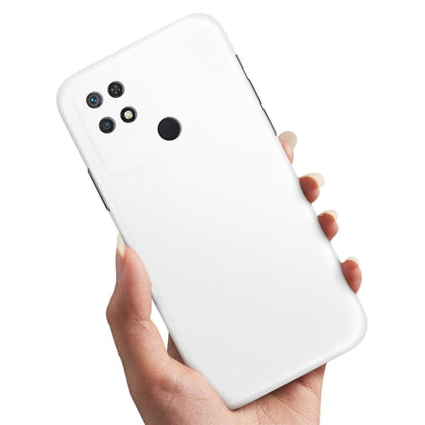 Xiaomi Redmi 10C - Cover/Mobilcover Hvid