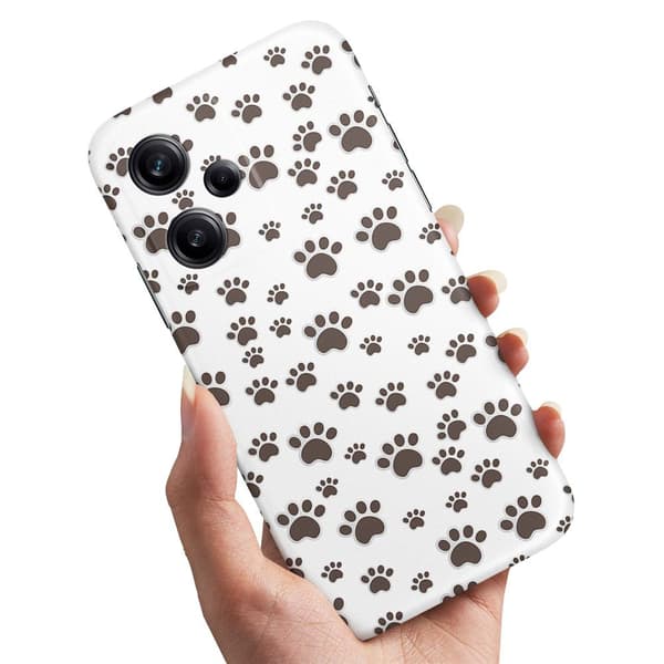 Xiaomi Redmi Note 12 5G - Skal/Mobilskal Paw Pattern