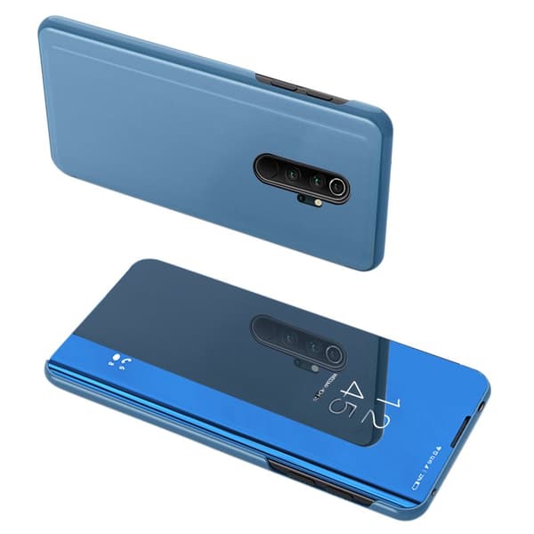 Tyhjennä näkymä Case Flip Case Xiaomi Redmi Note 8 Pro Blue