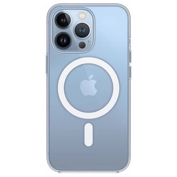 iPhone 13-serien silikondeksel - Magsafe gjennomsiktig iPhone 13