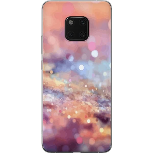 Huawei Mate 20 Pro Gjennomsiktig deksel Glitter