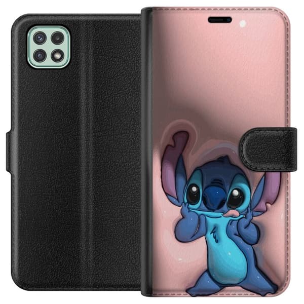 Samsung Galaxy A22 5G Tegnebogsetui Stitch