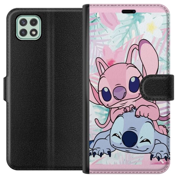 Samsung Galaxy A22 5G Tegnebogsetui Stitch