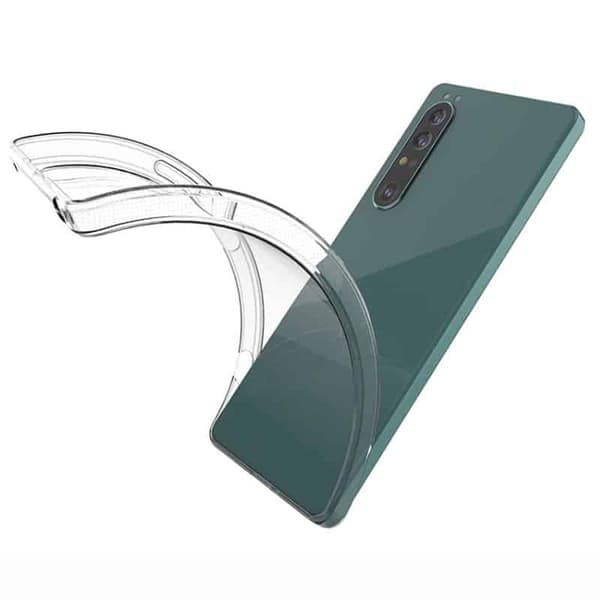 Silikonikotelo läpinäkyvä Sony Xperia 1 V