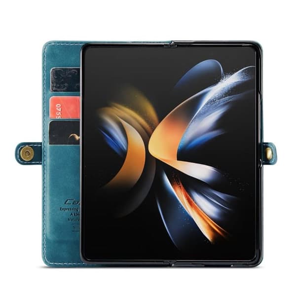 CaseMe FlipCase Samsung Galaxy Z Fold 5 - Blå