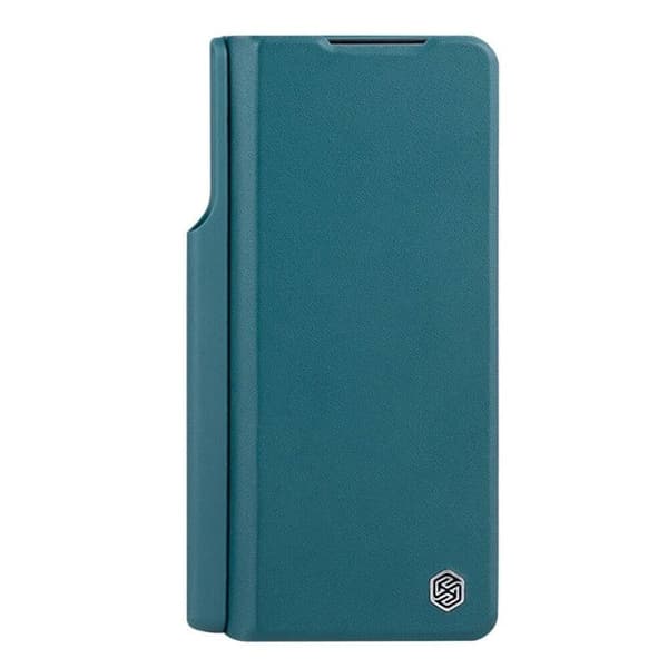 Nillkin Qin Pro cover Samsung Galaxy Z Fold 5 - Petrol