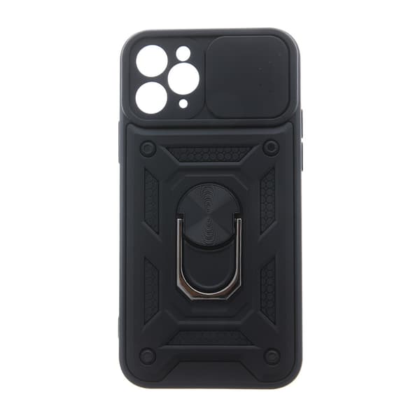 Defender-kotelo mobiilirenkaalla Samsung Galaxy M23 5G / M13 4G - musta