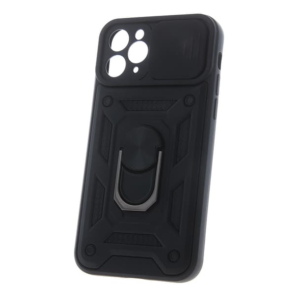 Defender-kotelo mobiilirenkaalla Samsung Galaxy M23 5G / M13 4G - musta