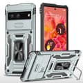 Pikkukuva 1 / 7: SKALO Google Pixel 7a Armor hybridi metallirengas kameran liukusäädin - - Harmaa