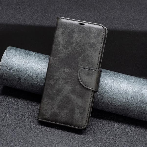SKALO Google Pixel 7a Plånboksfodral i PU-Läder - Svart