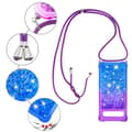 Pikkukuva 2 / 2: SKALO Google Pixel 7a Juoksuhiekka Glitter Mobile kaulapanta - Violetti-Sininen