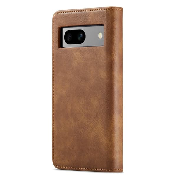 DG MING Google Pixel 7a 2-i-1 Magnet Plånboksfodral - Brun
