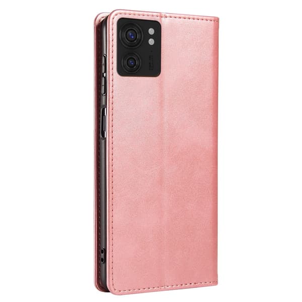 SKALO Motorola Edge 40 5G Premium Plånboksfodral - Roséguld