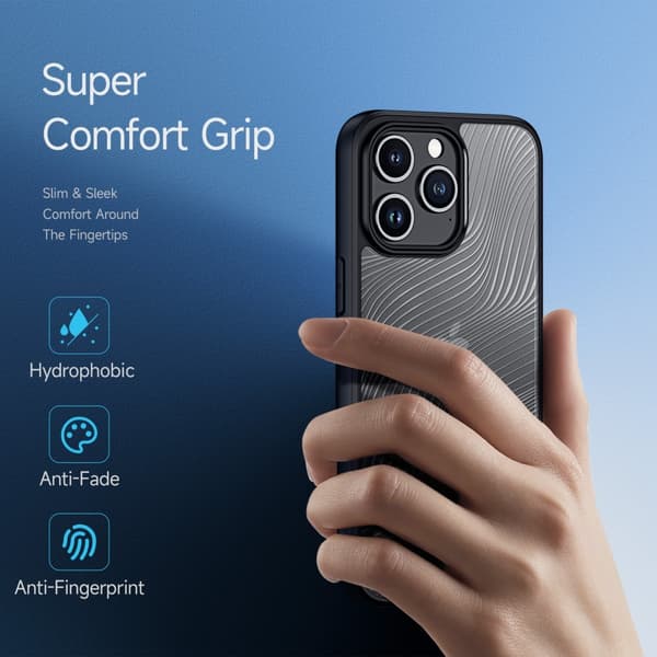 DUX DUCIS iPhone 15 Pro Kuori Aimo Series Musta