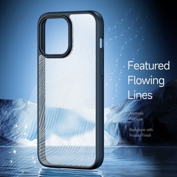 DUX DUCIS iPhone 15 Pro Kuori Aimo Series Musta