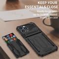 Miniatyrbillede 5 af 11: Google Pixel 6 Armor Cover / Etui med 3 kreditkortholdere