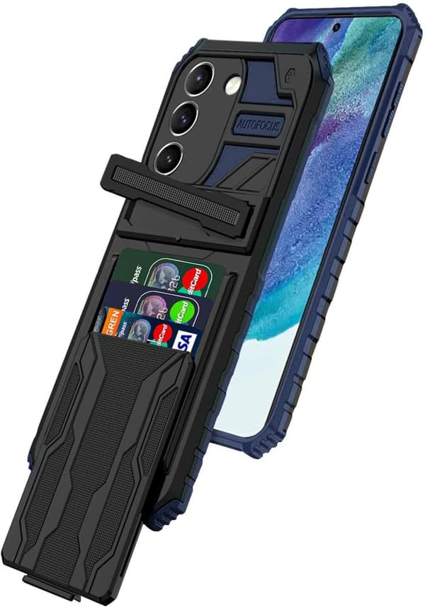 Google Pixel 6 Armor Cover / Etui med 3 kreditkortholdere