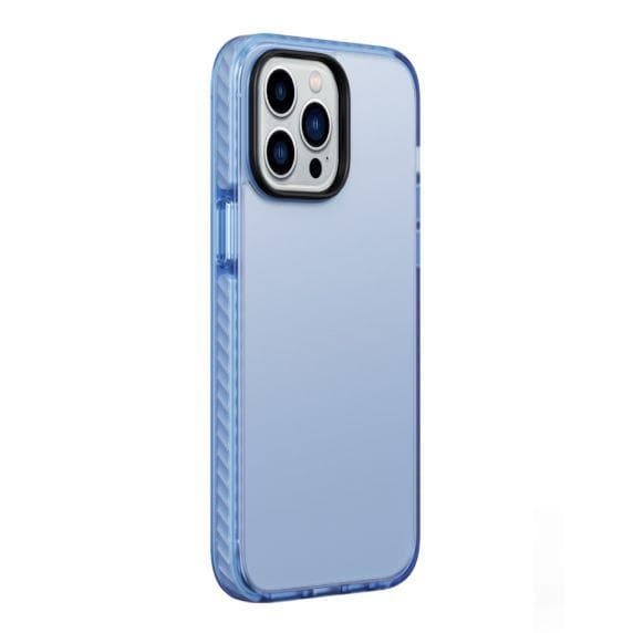 iPhone 14 Pro Max Stöttåligt TPU Mobilskal - Blå