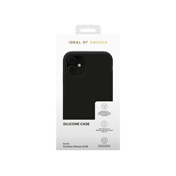 Silicone Case iPhone 11 / XR Black