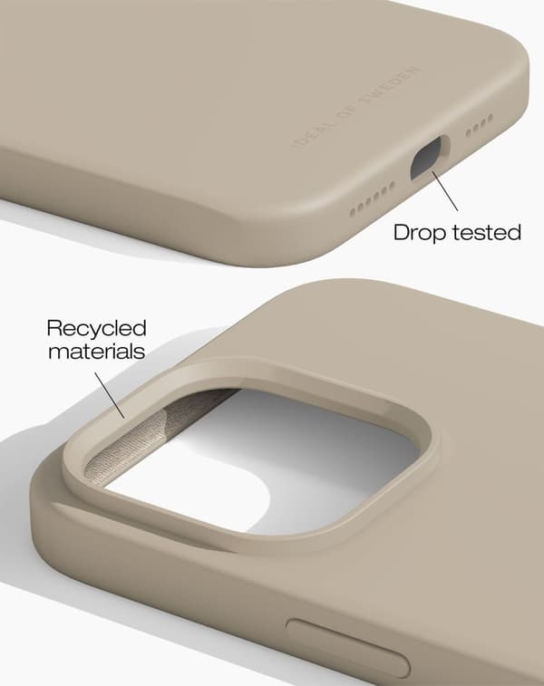 Silicone Case iPhone 14 Pro Max Beige