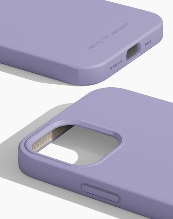 Silicone Case iPhone 12 / 12 Pro Purple