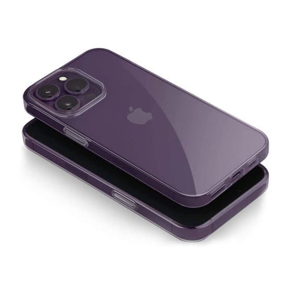 iPhone 14 Pro Skal Ultratunt TPU – Lila