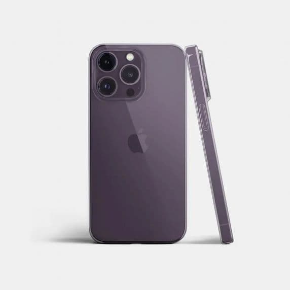 iPhone 14 Pro Skal Ultratunt TPU – Lila