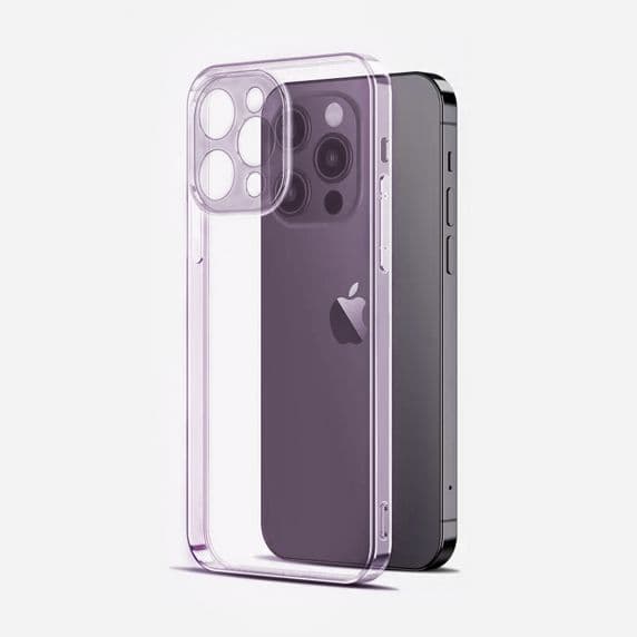 iPhone 14 Pro Skal Ultratunt TPU – Lila