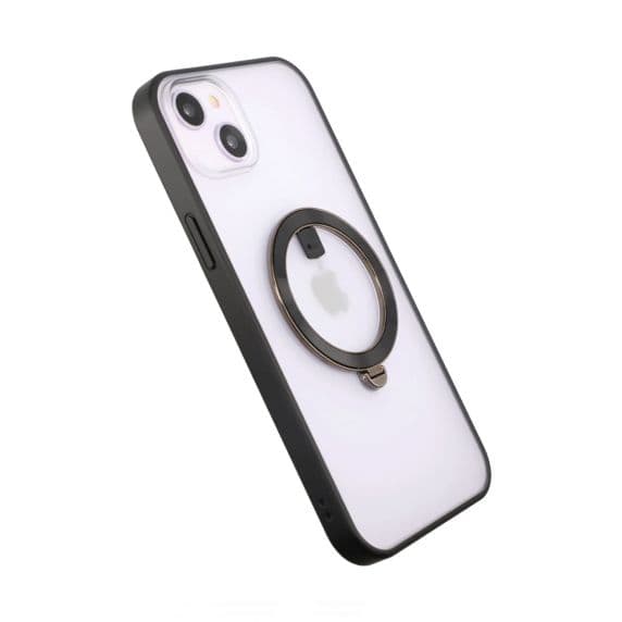 iPhone 14 Plus Skal med MagSafe Stativ RV – Svart