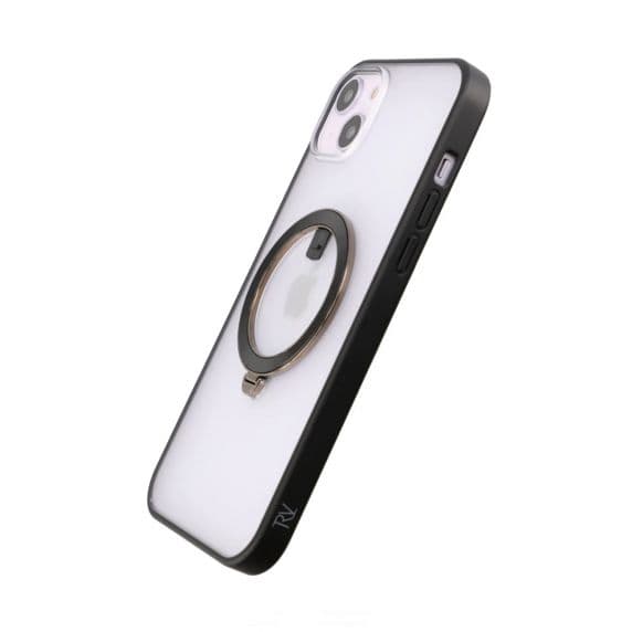 iPhone 14 Plus Skal med MagSafe Stativ RV – Svart