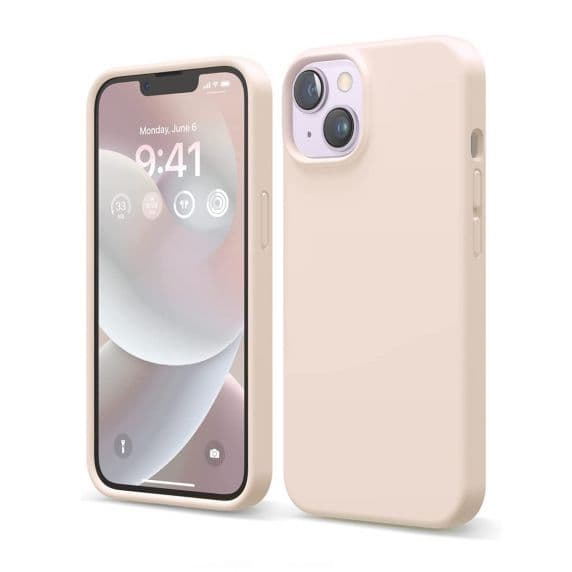 iPhone 14 Plus Skal Premium – Sand Rosa