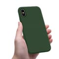 Miniatyrbild 2 av 4: iPhone X/XS Skal i Silikon – Grön