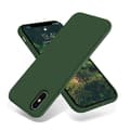 Miniatyrbild 1 av 4: iPhone X/XS Skal i Silikon – Grön