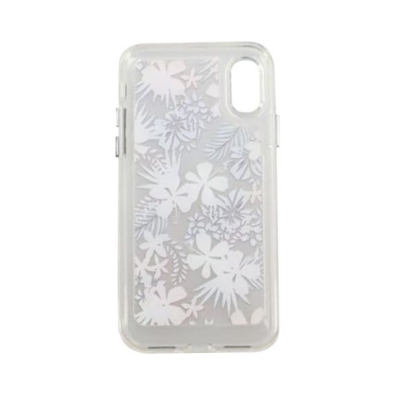 iPhone X/XS Skal med motiv – Röda Blommar