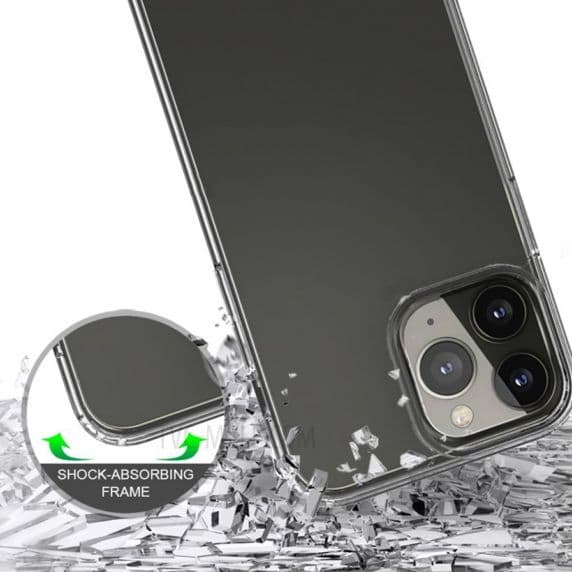 Shockproof iPhone 11 Pro Max Skal RV – Transparent